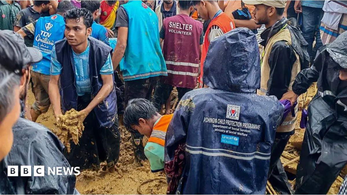 Bangladesh Landslide Kills Eight at Cox's Bazar Girls' School