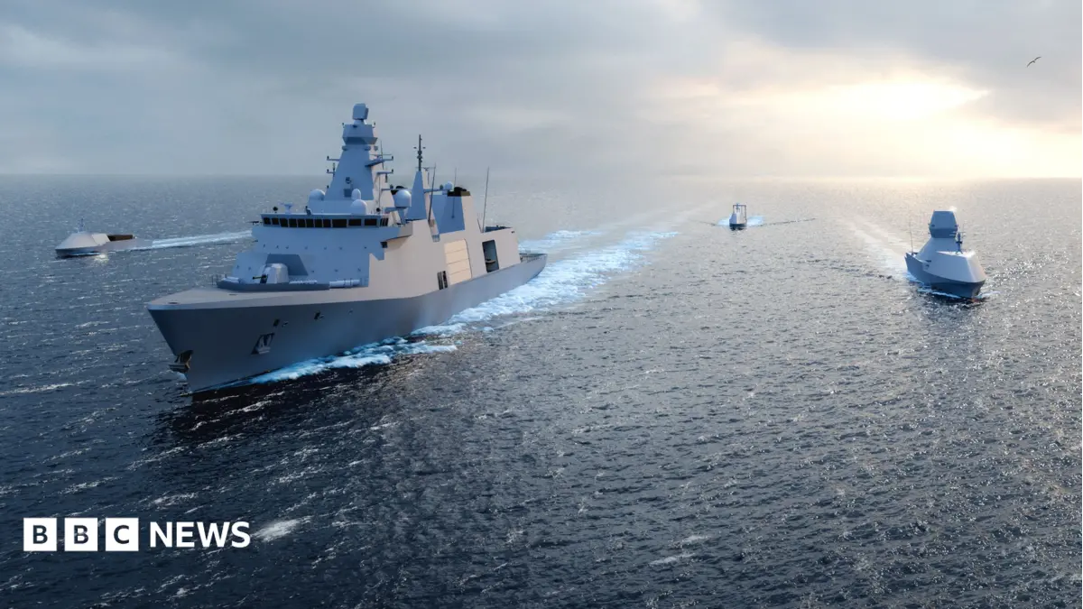 Royal Navy Unveils Autonomous Warship Ambitions, Impacting Scottish Shipbuilding Sector