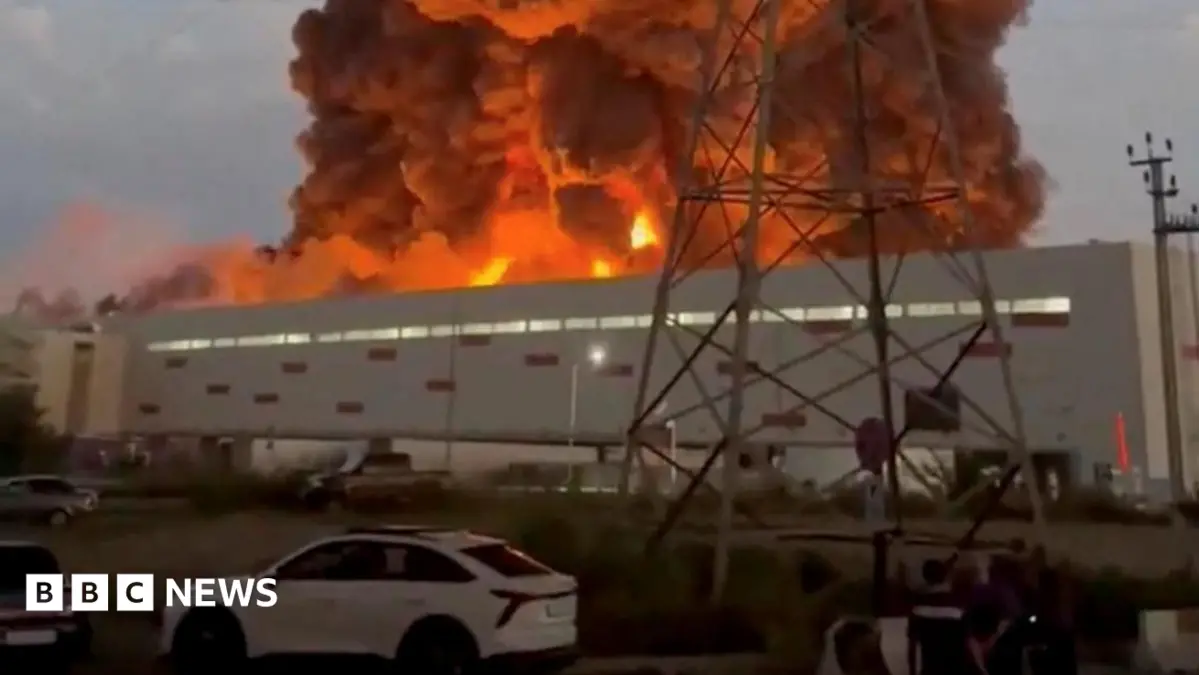 Ukraine Drone Strikes Damage Multiple Wildberries Warehouses, Disrupting Russian E-commerce Operations