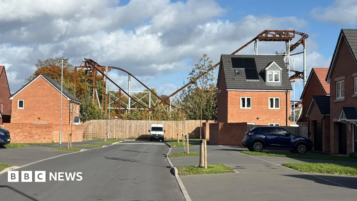 Blackpool Council Rejects Fairground Prototype Rollercoaster Towering Over Local Residences