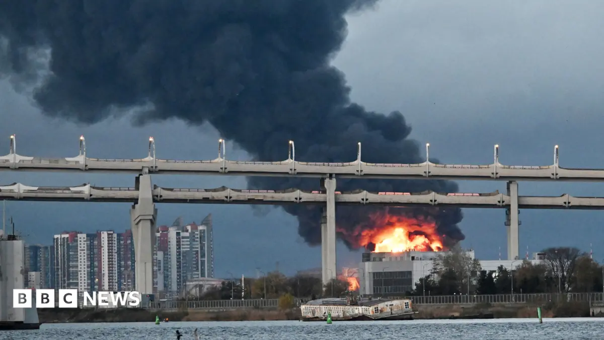 Overnight Strike on St Petersburg Oil Facilities Kills One, Hits Data Centre