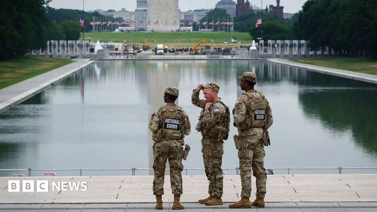 Trump Administration Drops Reflecting Pool Vandalism Charge, Contractors Admitted Damage