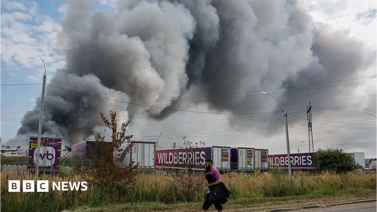 UK-Supplied Drones Strike Russian Industrial and Military Sites