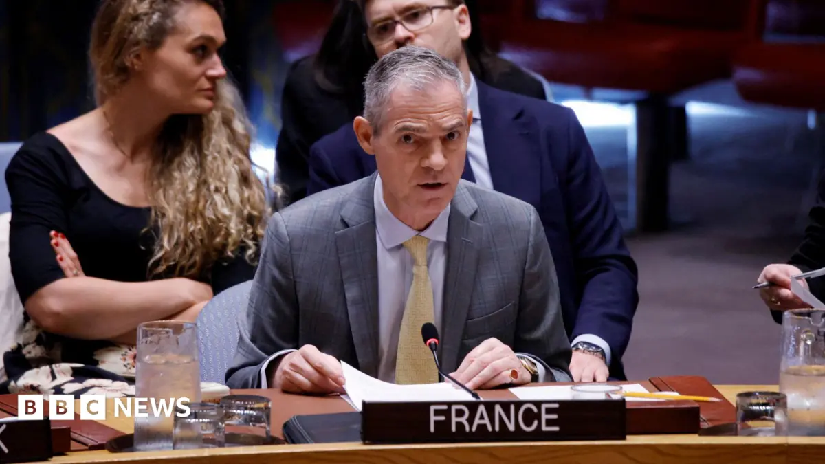 US Delegation Exits UN Security Council During French Address Over Human Rights Vote