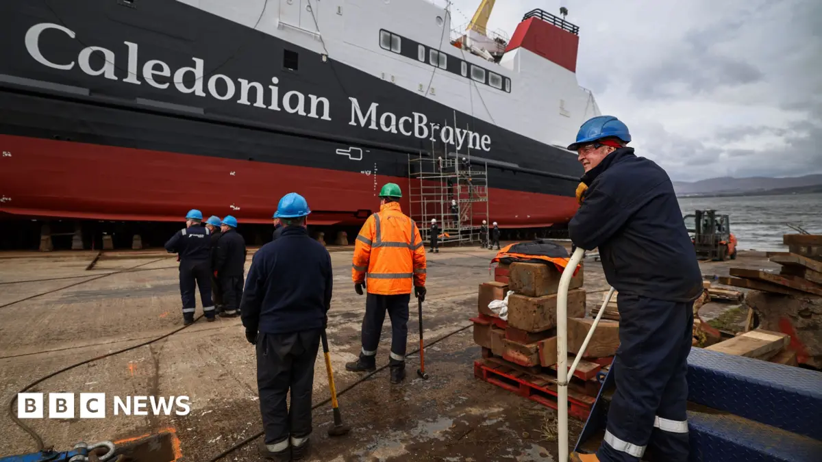 Ferguson Marine Plans 150 Job Redundancies as Ferry Construction Nears Completion