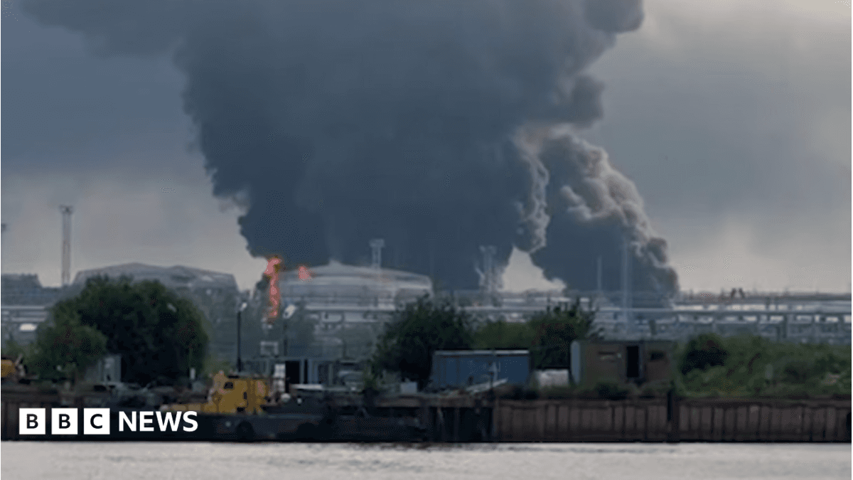 Ukraine Targets St Petersburg Oil Terminal Generating Russian Military Revenue