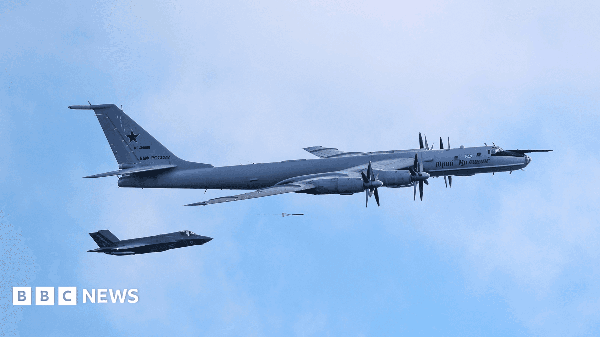 Royal Air Force Typhoons Intercept Russian Surveillance Aircraft Over Norwegian Sea