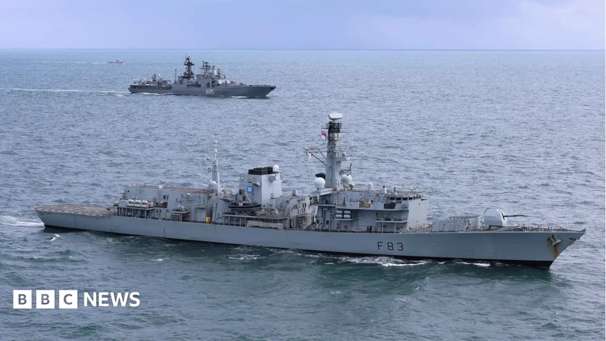 Royal Navy Warships Monitor Four Russian Vessels in UK Waters for Three Days