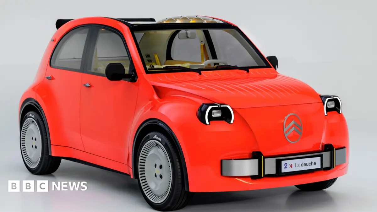 Citroën Reimagines Iconic 2CV for Electric Vehicle Market