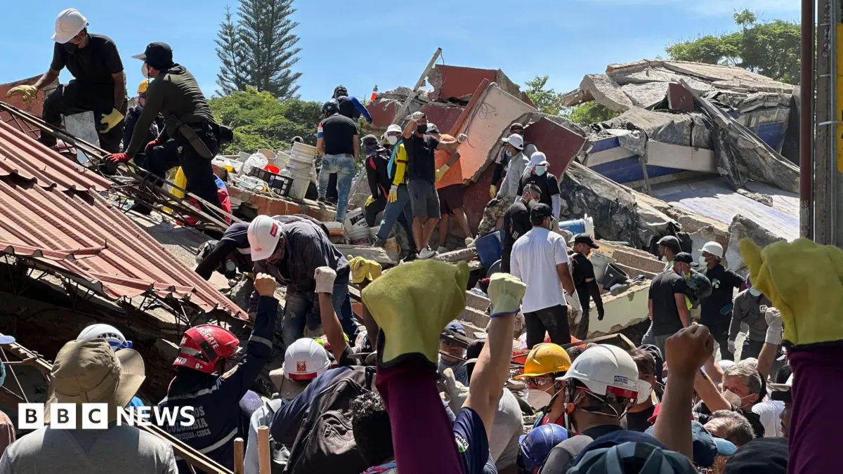 Colombia Earthquake: Cali Building Collapse Traps Residents, Search Efforts Continue