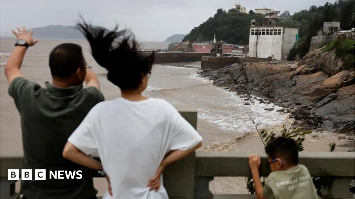 Typhoon Haikui Forces Evacuation of Two Million People Across China's Zhejiang Province