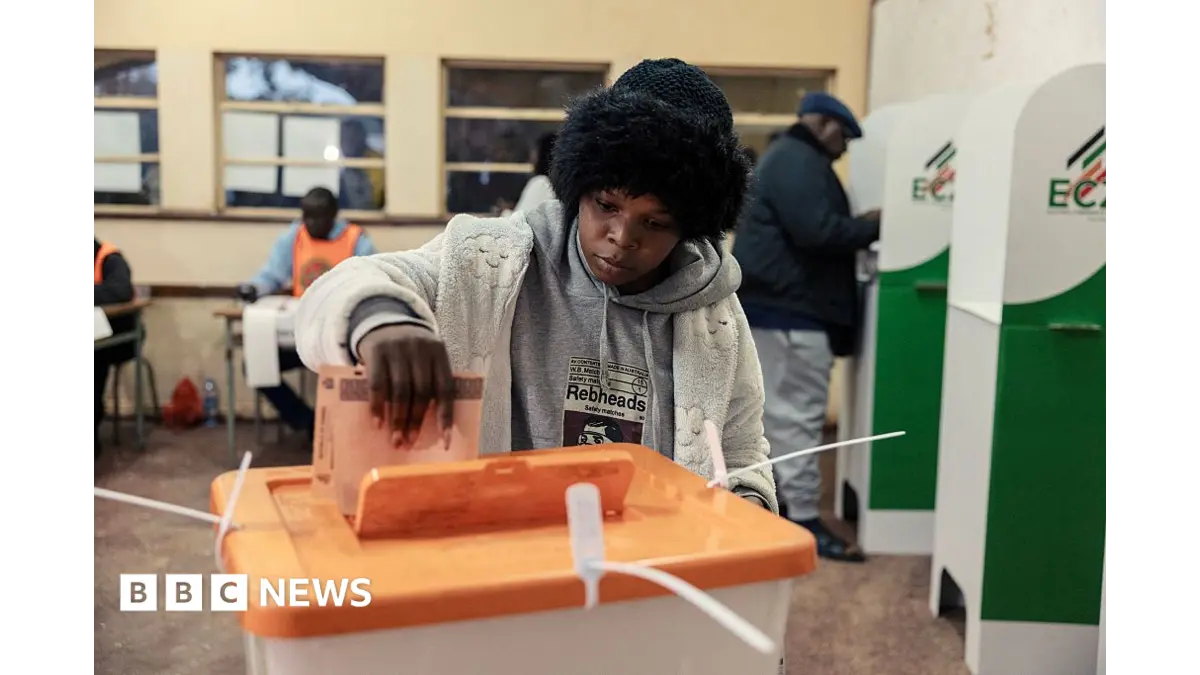 Zambians Cast Votes as President Hichilema Seeks Second Term Amidst Economic Discontent