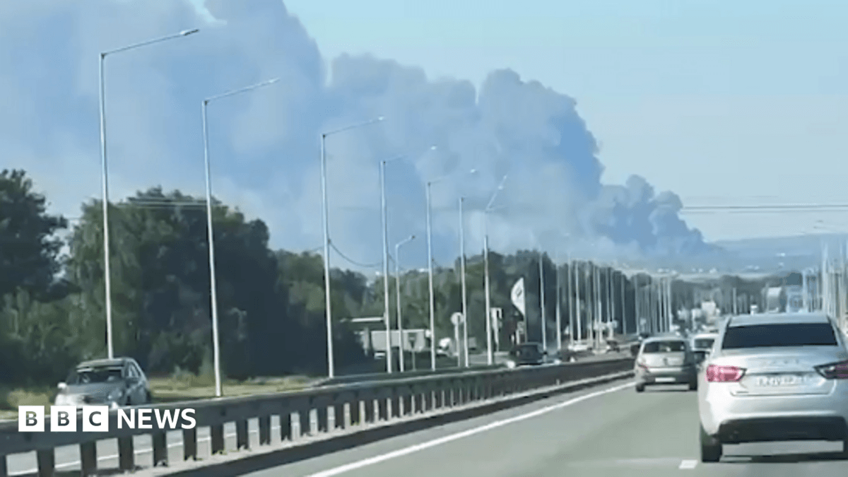 Ukraine Strikes Russian Oil Refinery, Airfield; Moscow Reports Eight Civilian Fatalities