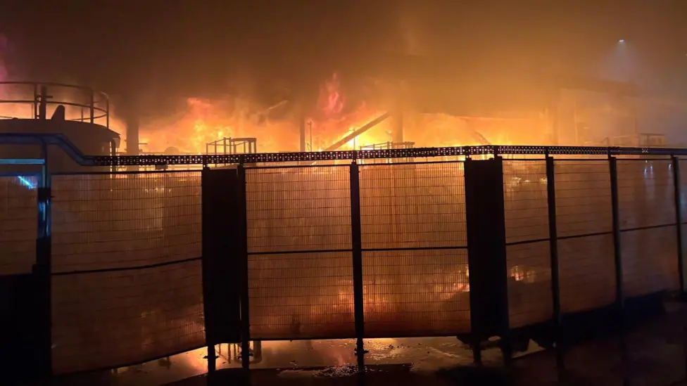 Port Talbot Tata Steel Plant Suffers Substantial Damage After Major Fire