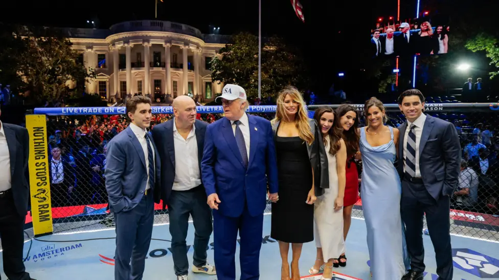 President Trump Hosts White House UFC Fight Amidst Legal Challenge and Public Scrutiny