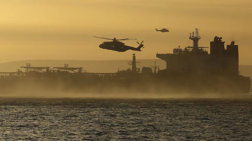 Royal Marines Intercept Russian Shadow Fleet Oil Tanker in English Channel