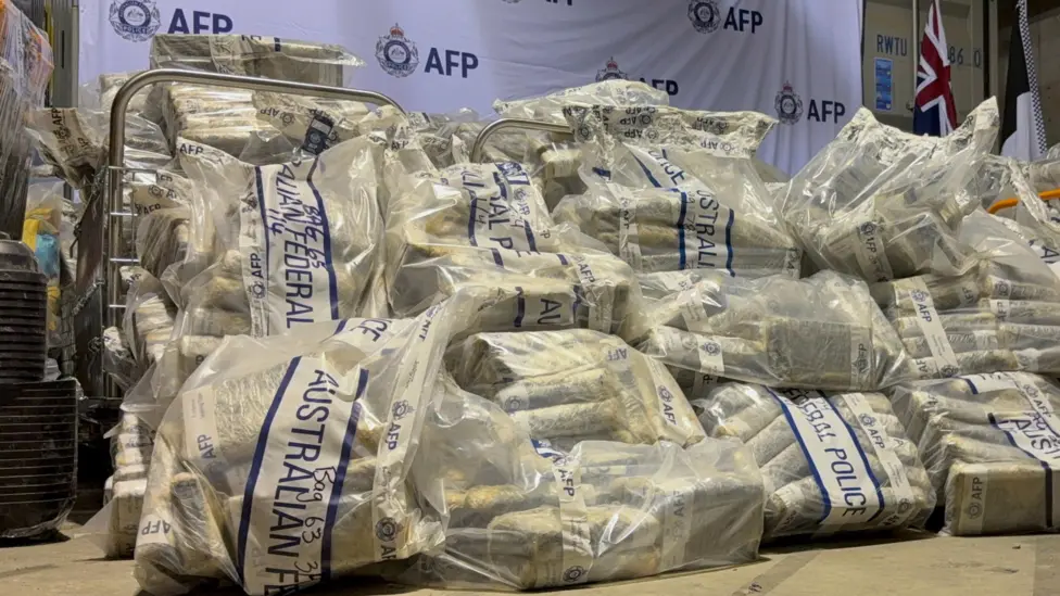 Australian Police Seize 2.7 Tonnes of Cocaine in Sydney Bunker Raid, Two Arrested